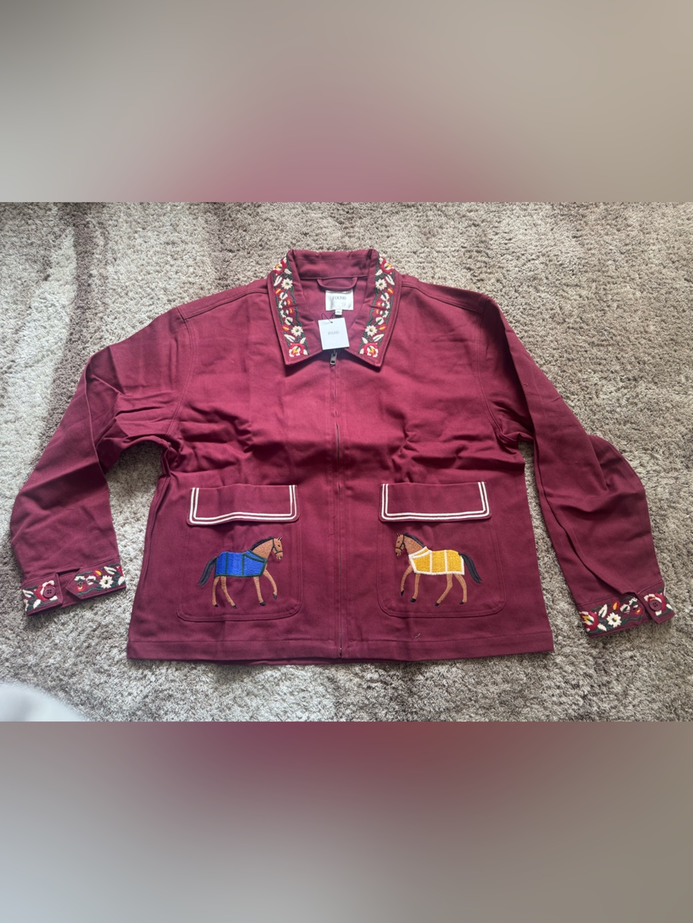 FOUND
Oxblood Horse Equine Jacket - Picture 2 of 6